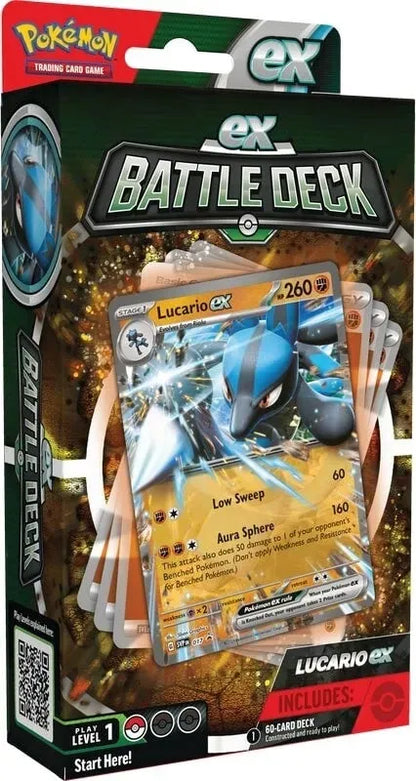 Ex Battle Deck (Lucario ex) - Emmett's ToyStop