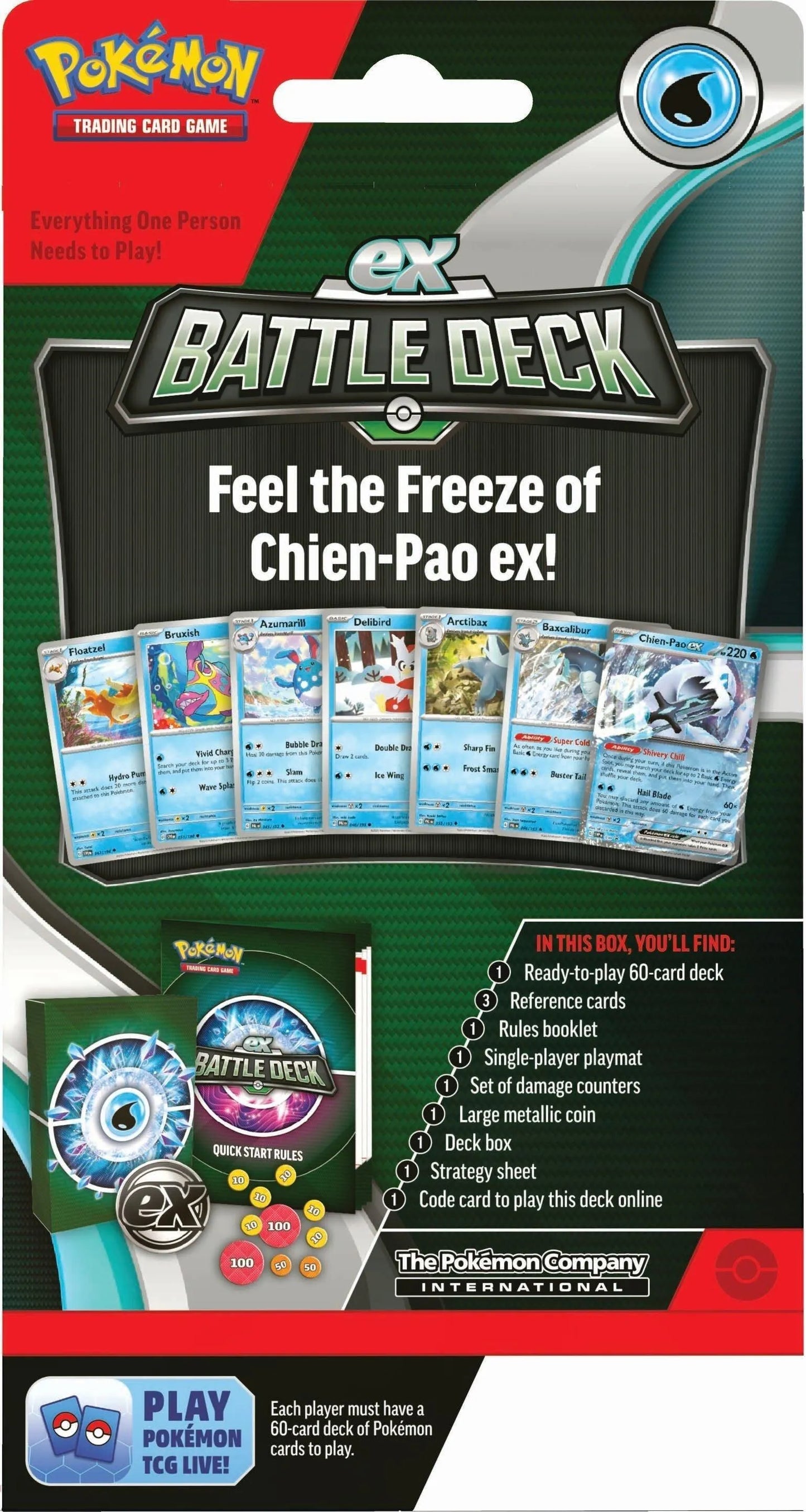 Ex Battle Decks (Chien-Pao ex) - Emmett's ToyStop