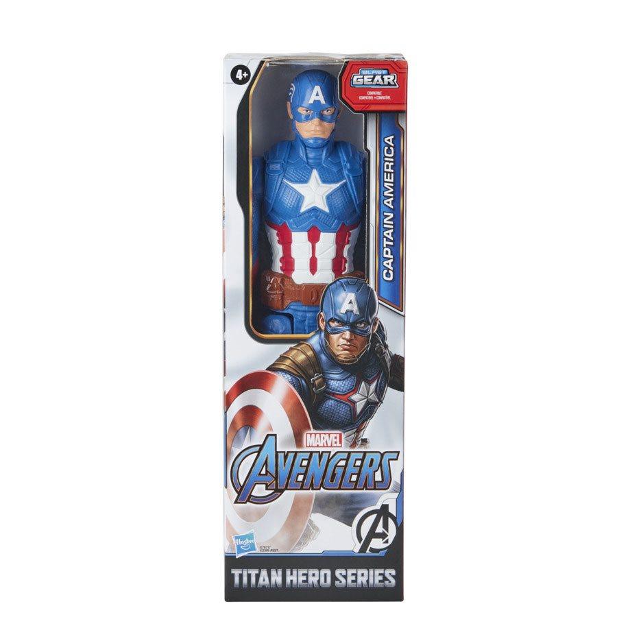 Avengers Titan Hero Series Captain America 12-Inch Action Figure - Emmett's ToyStop