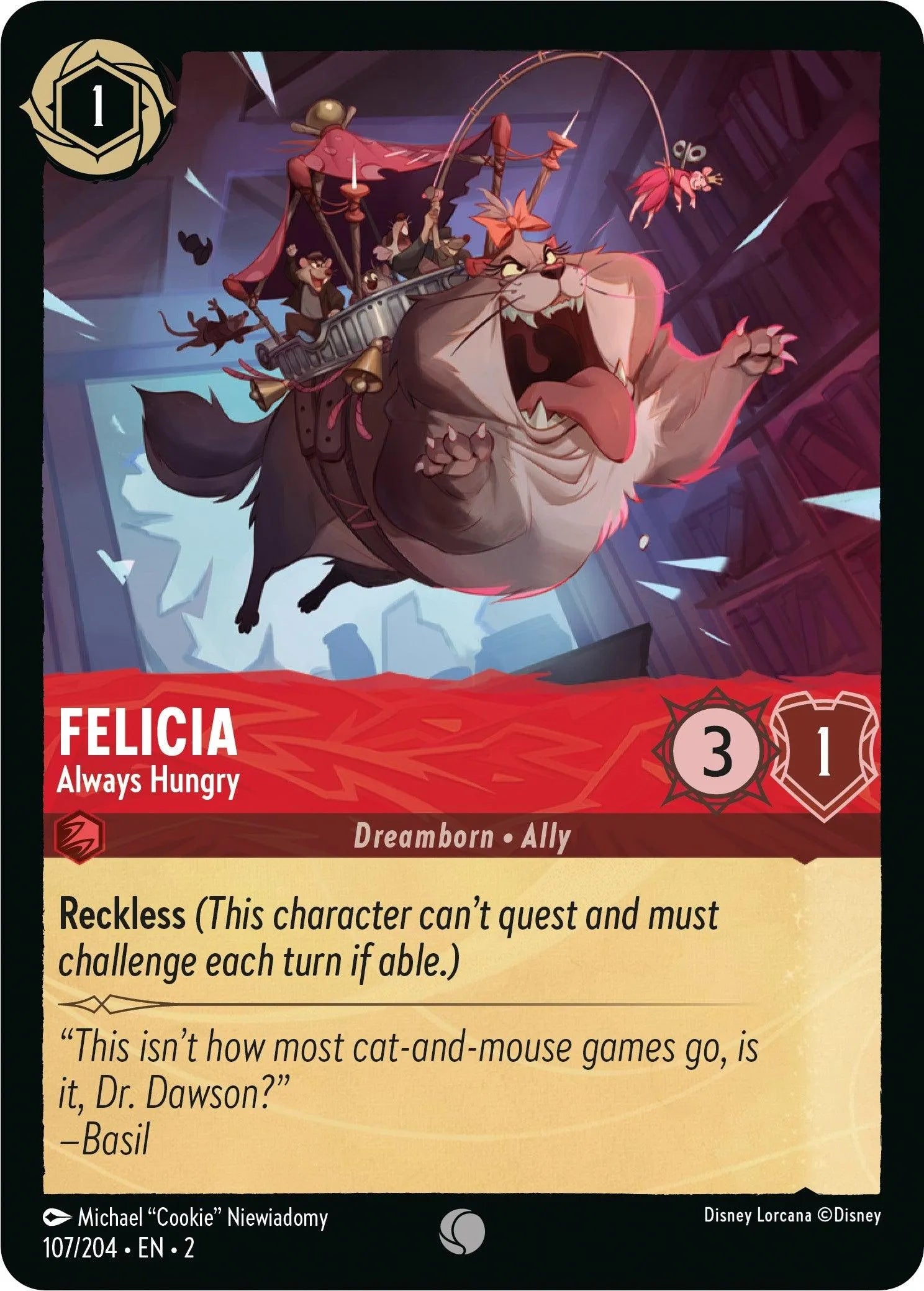 Felicia - Always Hungry (107/204) [Rise of the Floodborn] - Emmett's ToyStop