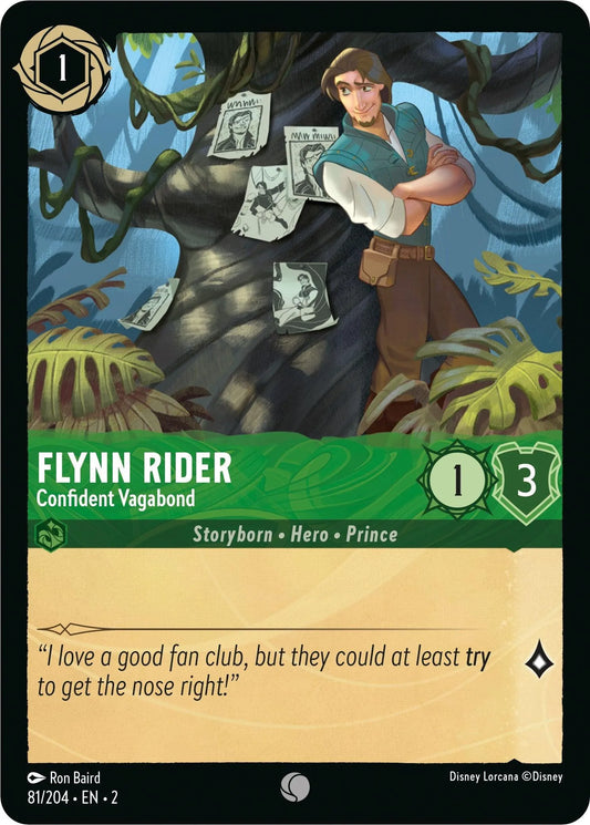 Flynn Rider - Confident Vagabond (81/204) [Rise of the Floodborn] - Emmett's ToyStop