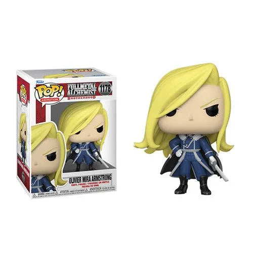 Fullmetal Alchemist: Brotherhood Olivier Mira Armstrong with Sword Pop! Vinyl Figure - Emmett's ToyStop