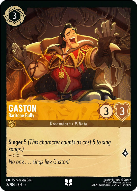 Gaston - Baritone Bully (8/204) [Rise of the Floodborn] - Emmett's ToyStop