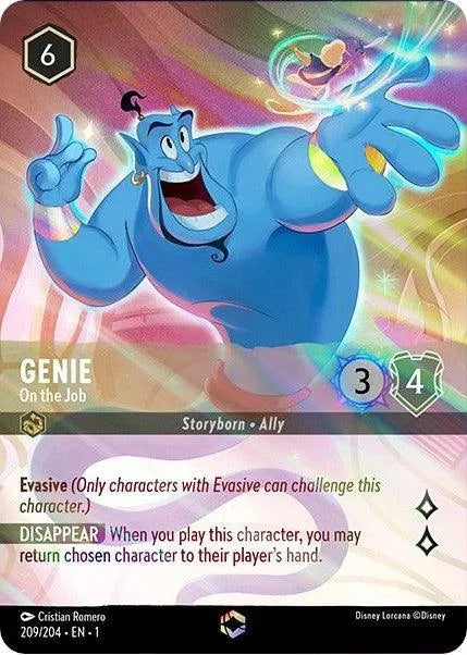 Genie - On the Job (Alternate Art) (209/204) [The First Chapter] - Emmett's ToyStop