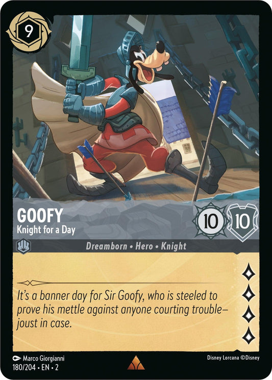 Goofy - Knight for a Day (180/204) [Rise of the Floodborn] - Emmett's ToyStop