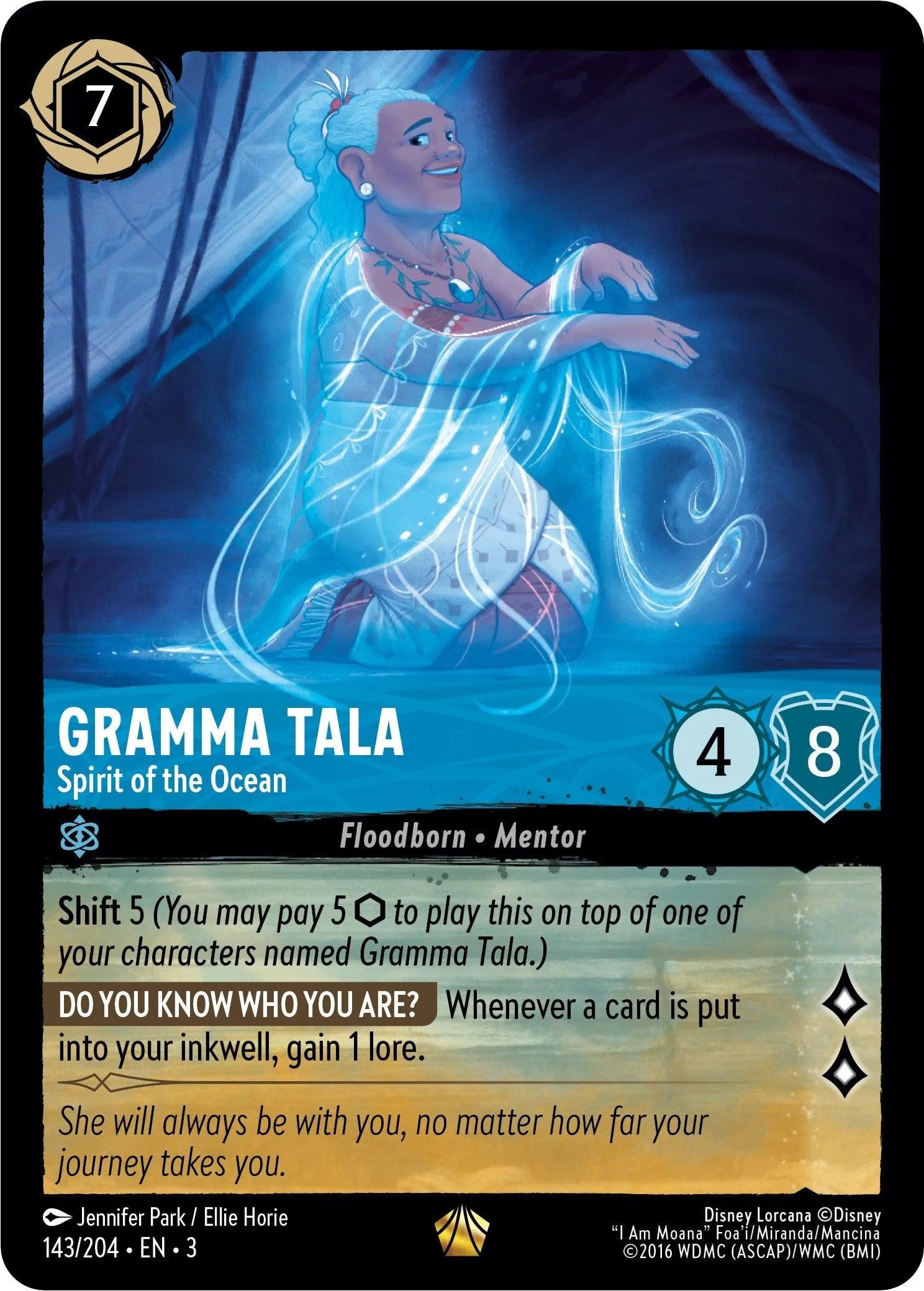 Gramma Tala - Spirit of the Ocean (143/204) [Into the Inklands] - Emmett's ToyStop