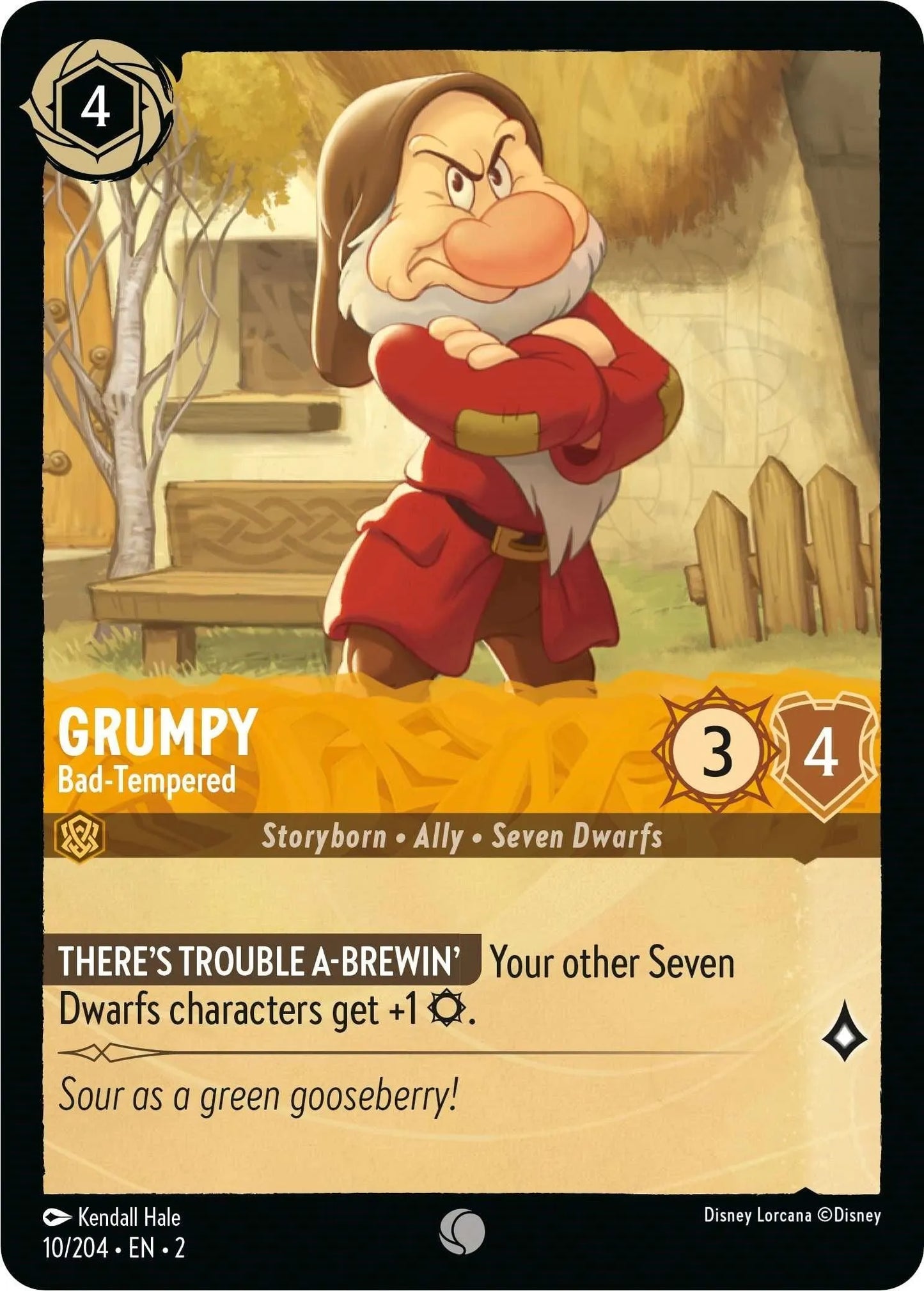 Grumpy - Bad-Tempered (10/204) [Rise of the Floodborn] - Emmett's ToyStop