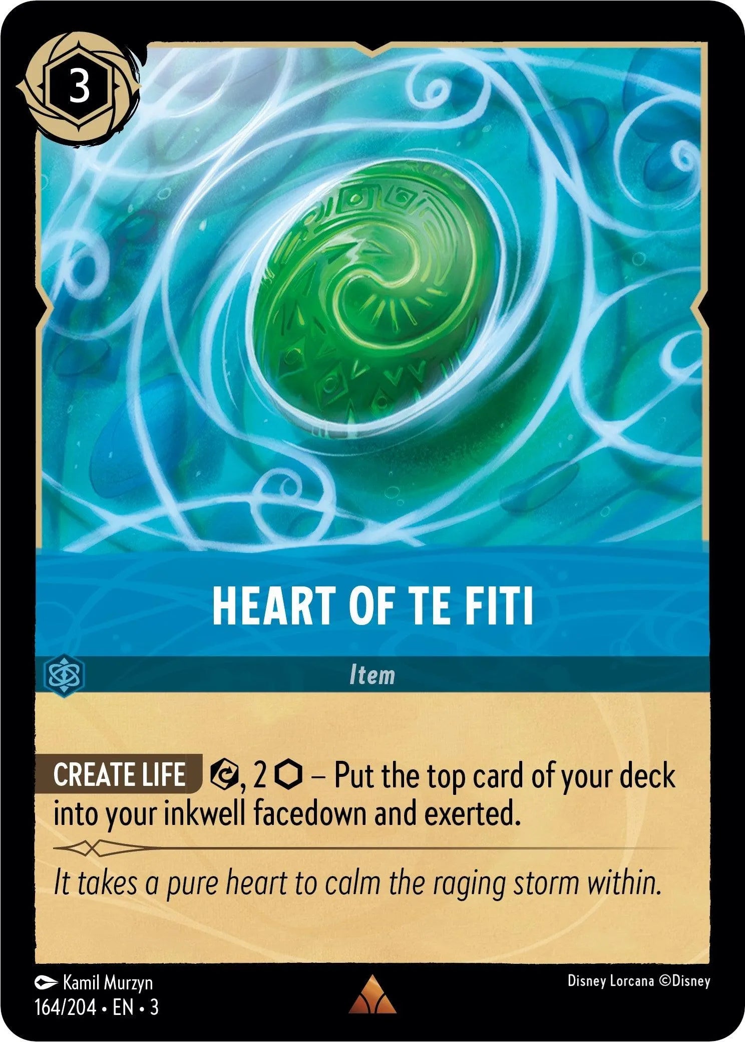 Heart of Te Fiti (164//204) [Into the Inklands] - Emmett's ToyStop