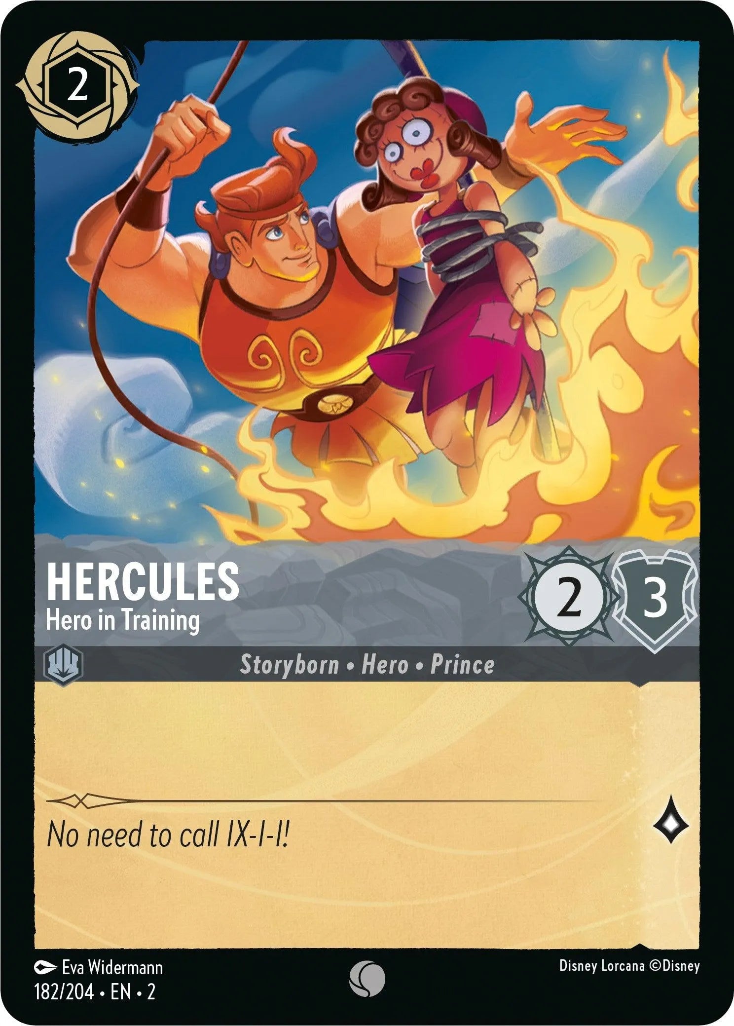 Hercules - Hero in Training (182/204) [Rise of the Floodborn] - Emmett's ToyStop