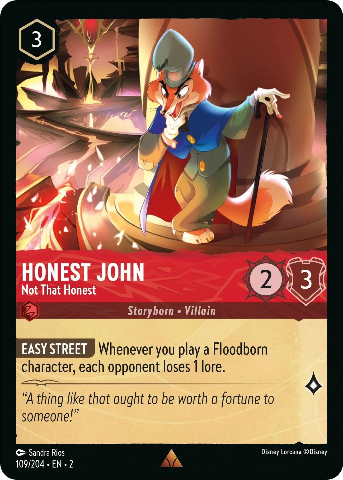 Honest John - Not That Honest (109/204) [Rise of the Floodborn] - Emmett's ToyStop