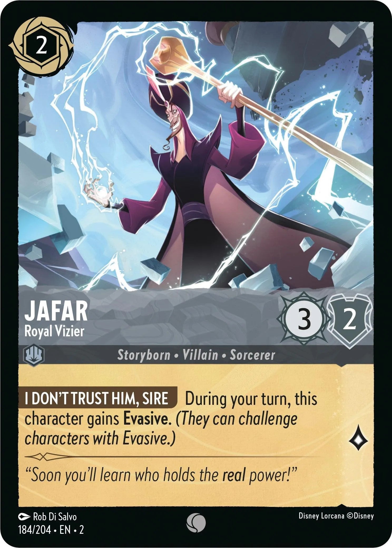 Jafar - Royal Vizier (184/204) [Rise of the Floodborn] - Emmett's ToyStop