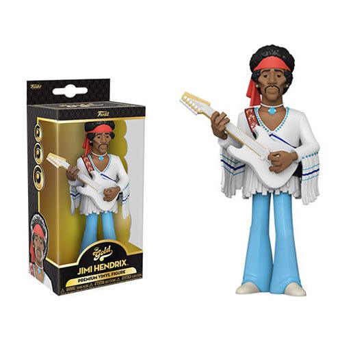 Jimi Hendrix 5-Inch Vinyl Gold Figure - Emmett's ToyStop