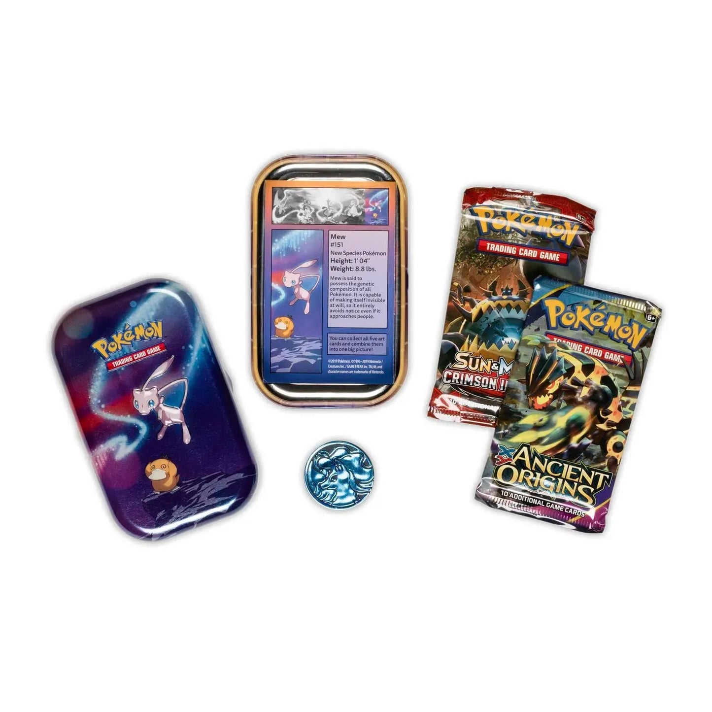 Kanto Power - Mini Collector's Tin (Mew & Psyduck) - Emmett's ToyStop