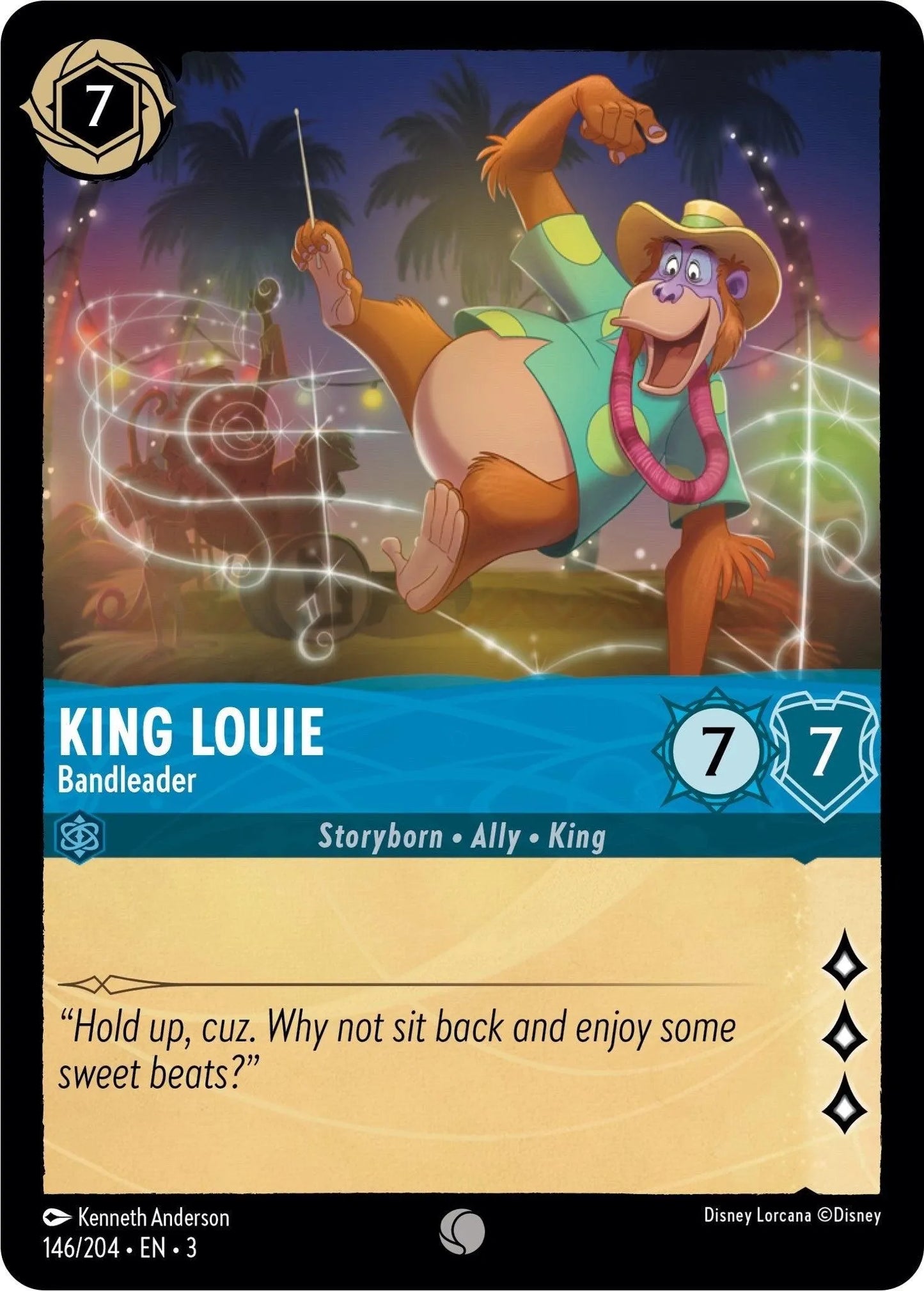 King Louie - Bandleader (146/204) [Into the Inklands] - Emmett's ToyStop