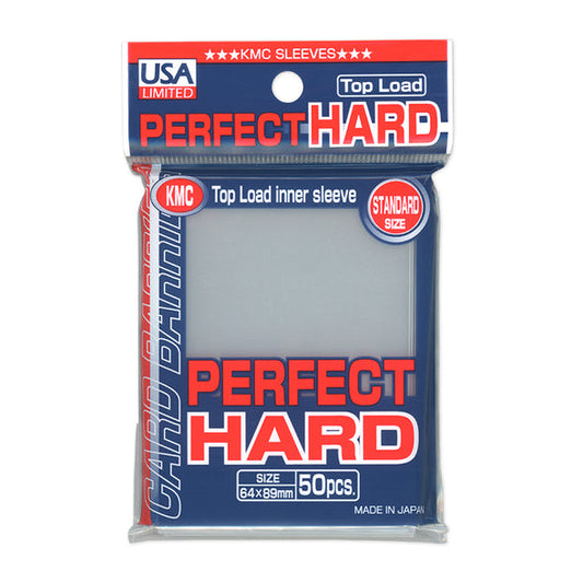 KMC Perfect Fit Hard Clear Sleeves (50ct)