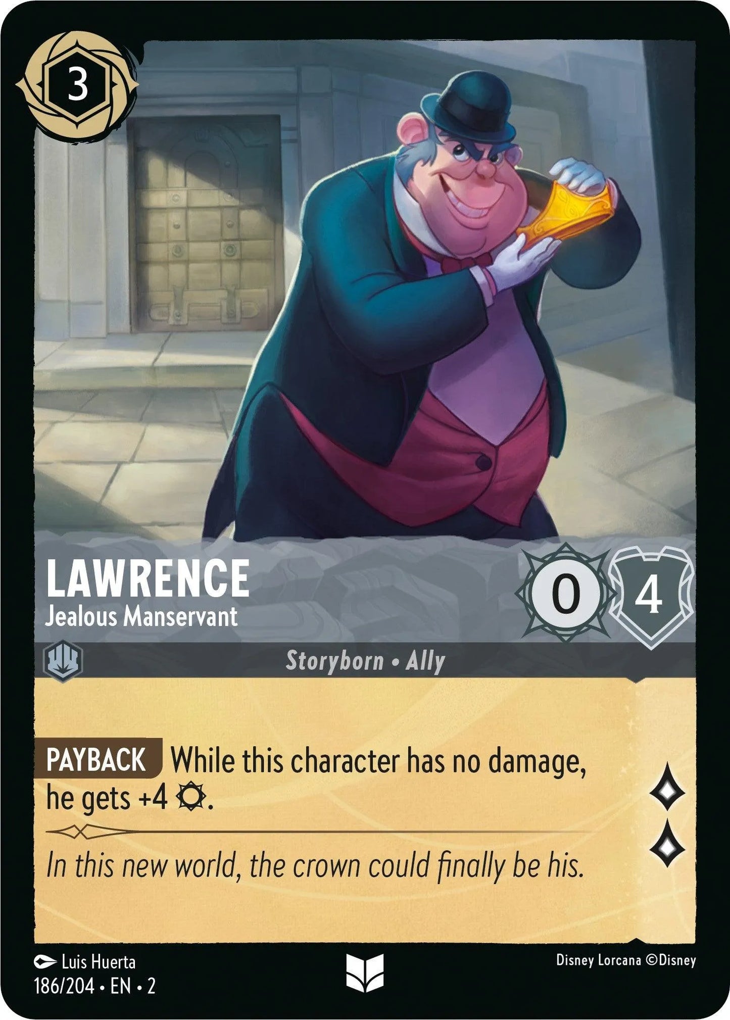 Lawrence - Jealous Manservant (186/204) [Rise of the Floodborn] - Emmett's ToyStop