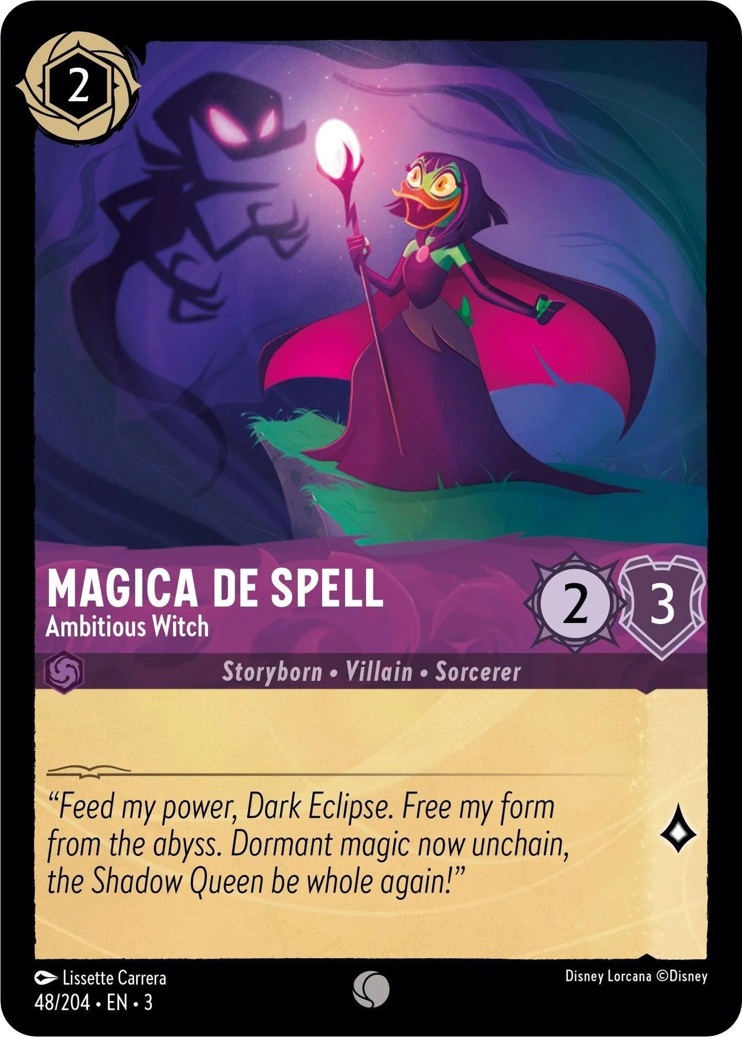 Magica De Spell - Ambitious Witch (48/204) [Into the Inklands] - Emmett's ToyStop