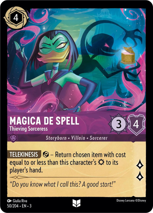 Magica De Spell - Thieving Sorceress (50/204) [Into the Inklands] - Emmett's ToyStop