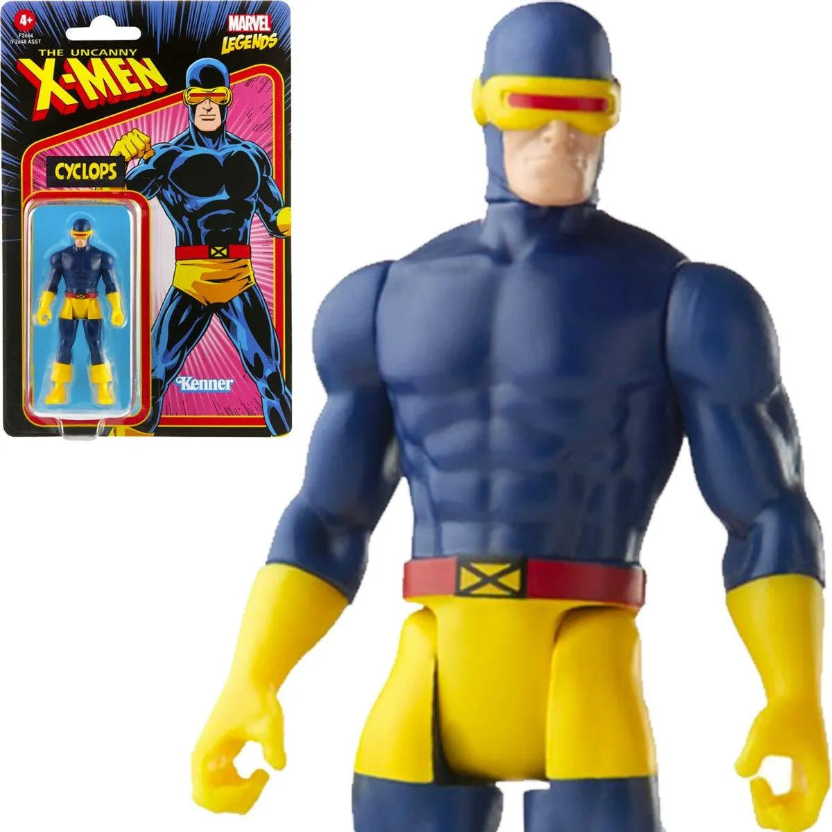 Marvel Legends Retro 375 Collection Cyclops 3 3/4-Inch Action Figure - Emmett's ToyStop