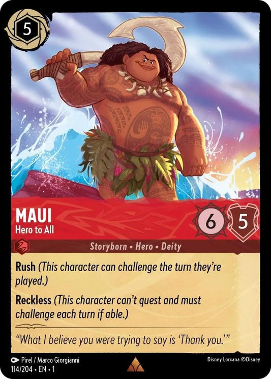 Maui - Hero to All (114/204) [The First Chapter] - Emmett's ToyStop