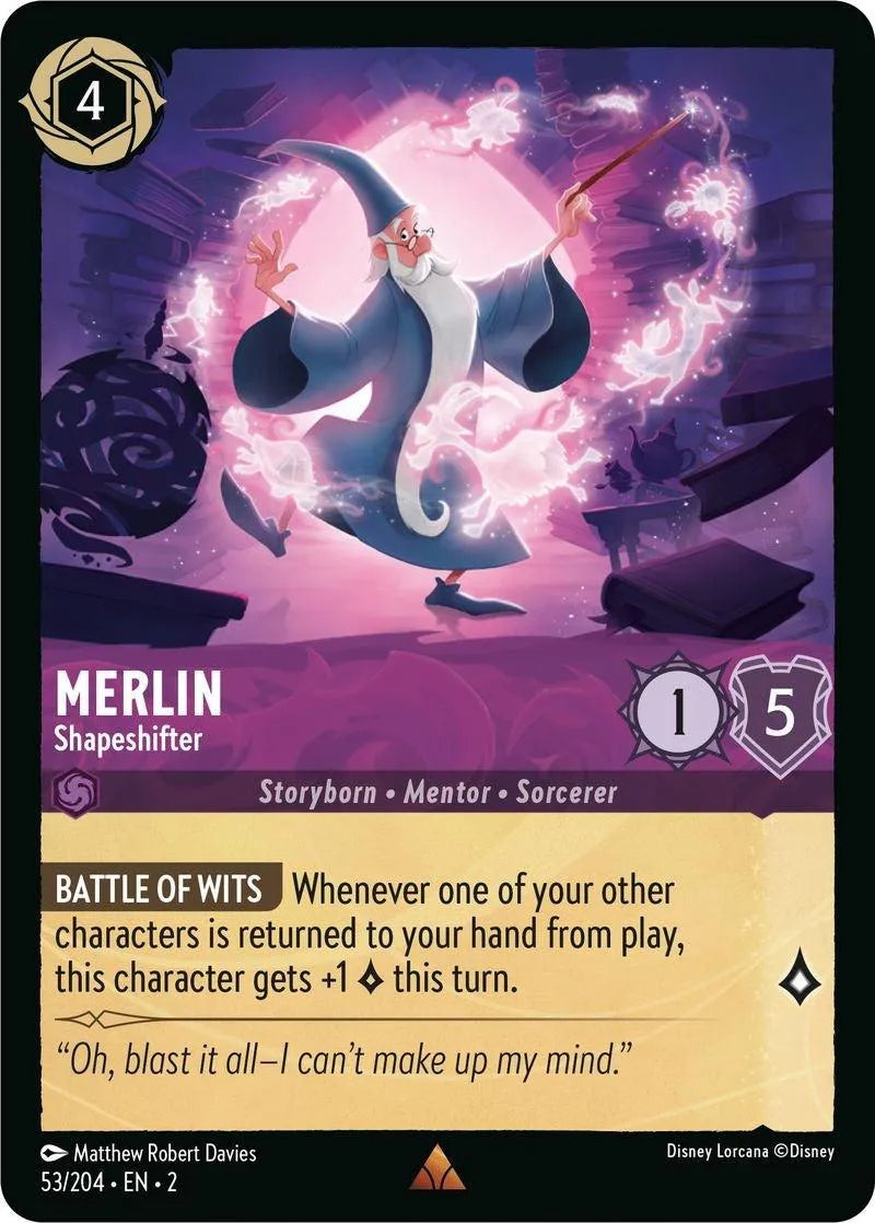 Merlin - Shapeshifter (53/204) [Rise of the Floodborn] - Emmett's ToyStop