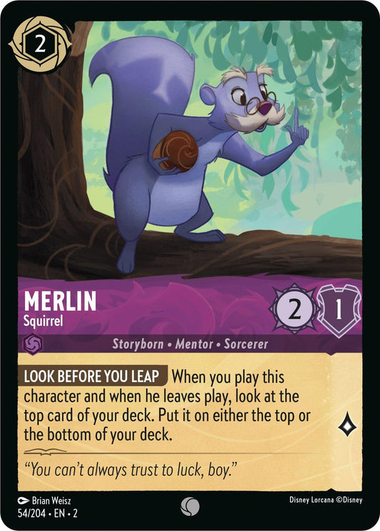 Merlin - Squirrel (54/204) [Rise of the Floodborn] - Emmett's ToyStop