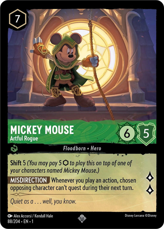 Mickey Mouse - Artful Rogue (88/204) [The First Chapter] - Emmett's ToyStop