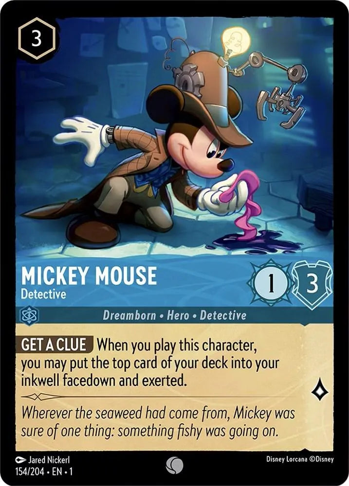 Mickey Mouse - Detective (154/204) [The First Chapter] - Emmett's ToyStop