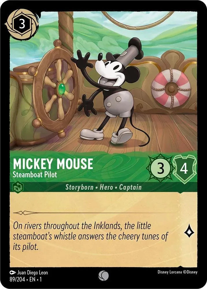 Mickey Mouse - Steamboat Pilot (89/204) [The First Chapter] - Emmett's ToyStop