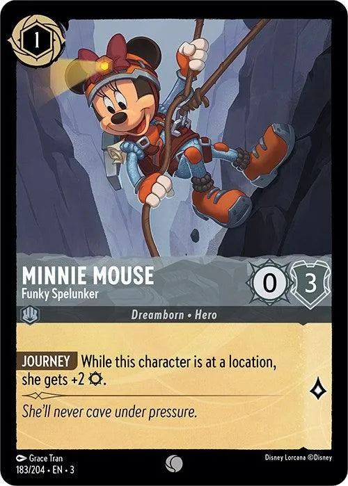 Minnie Mouse - Funky Spelunker (183/204) [Into the Inklands] - Emmett's ToyStop