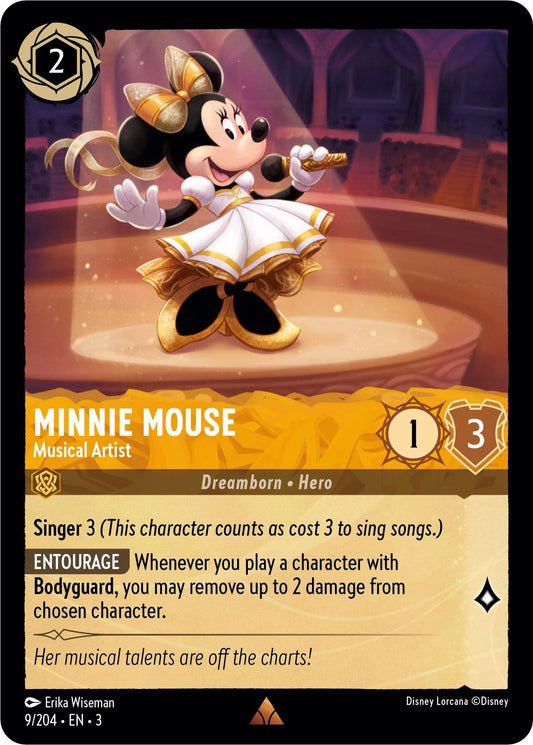 Minnie Mouse - Musical Artist (9/204) [Into the Inklands] - Emmett's ToyStop