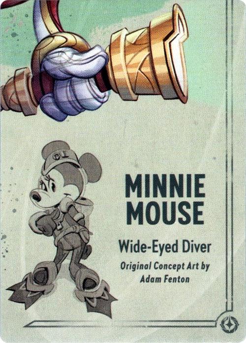 Minnie Mouse - Wide-Eyed Diver Puzzle Insert (Bottom Right) [Rise of the Floodborn] - Emmett's ToyStop