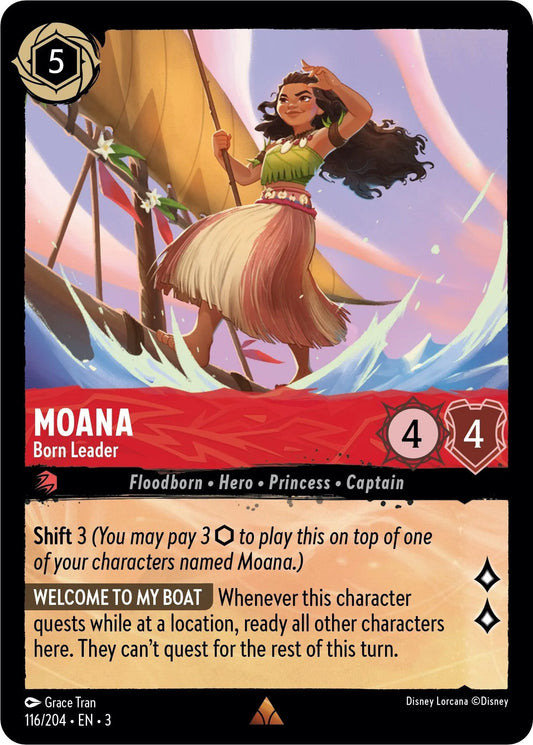 Moana - Born Leader (116/204) [Into the Inklands] - Emmett's ToyStop