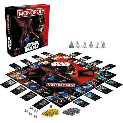 Monopoly: Disney Star Wars Dark Side Edition Board Game - Emmett's ToyStop