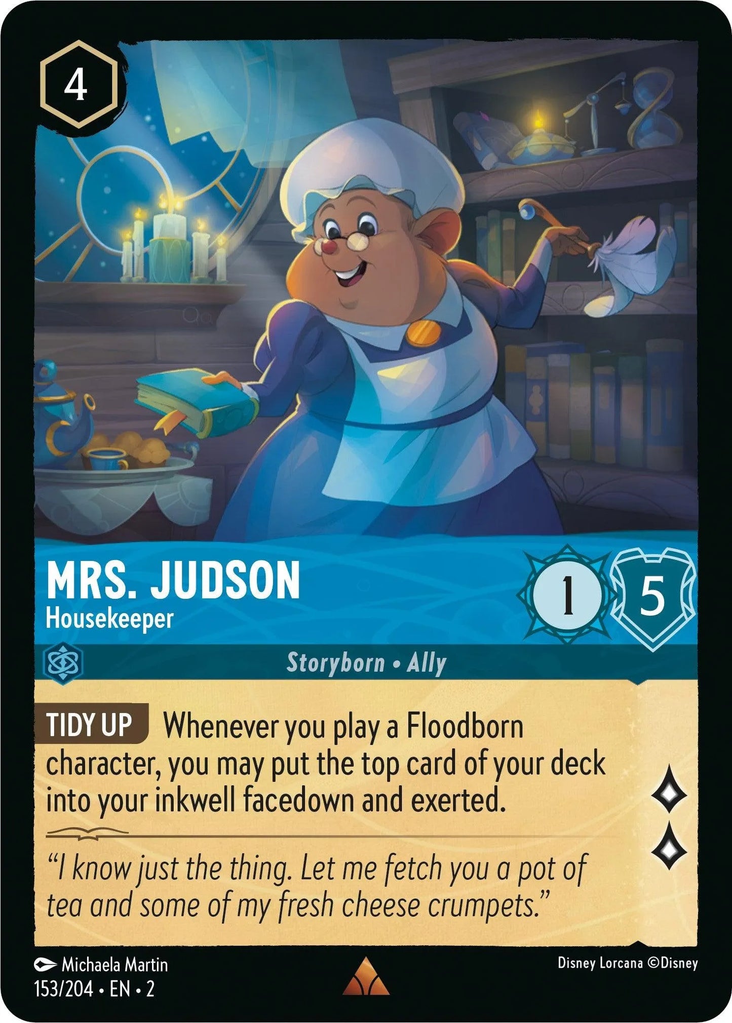 Mrs. Judson - Housekeeper (153/204) [Rise of the Floodborn] - Emmett's ToyStop