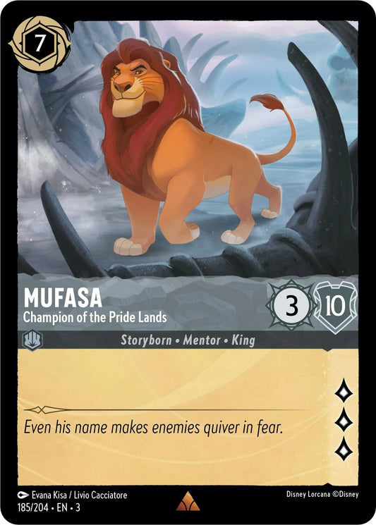 Mufasa - Champion of the Pride Lands (185/204) [Into the Inklands] - Emmett's ToyStop