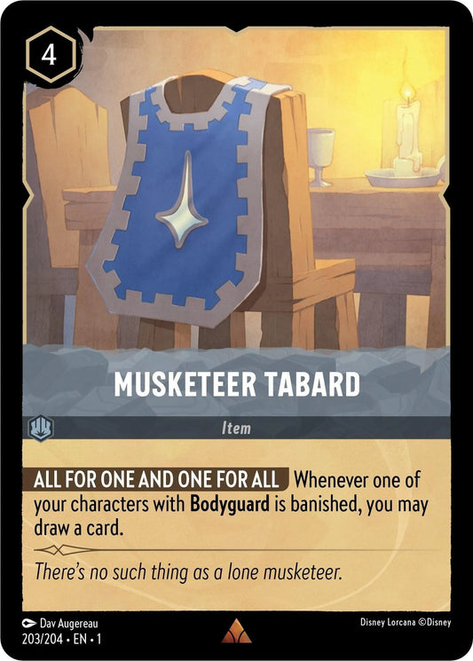 Musketeer Tabard (203/204) [The First Chapter] - Emmett's ToyStop