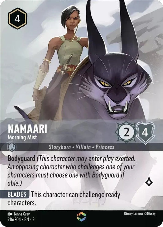 Namaari - Morning Mist (Alternate Art) (216/204) [Rise of the Floodborn] - Emmett's ToyStop