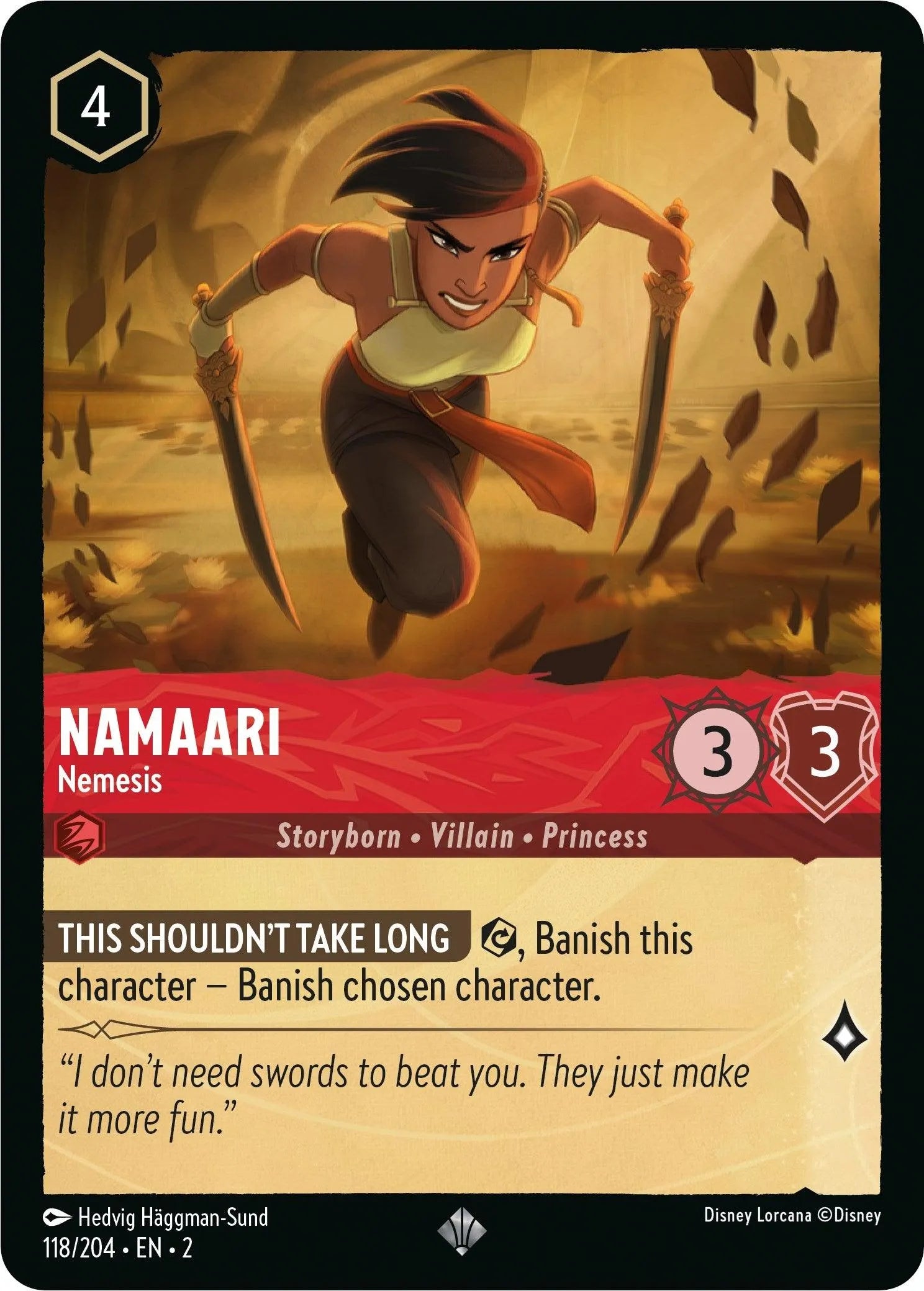 Namaari - Nemesis (118/204) [Rise of the Floodborn] - Emmett's ToyStop