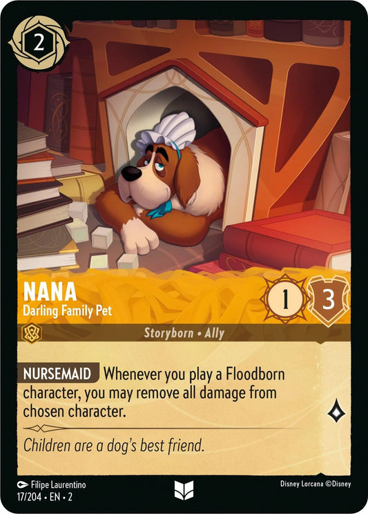 Nana - Darling Family Pet (17/204) [Rise of the Floodborn] - Emmett's ToyStop