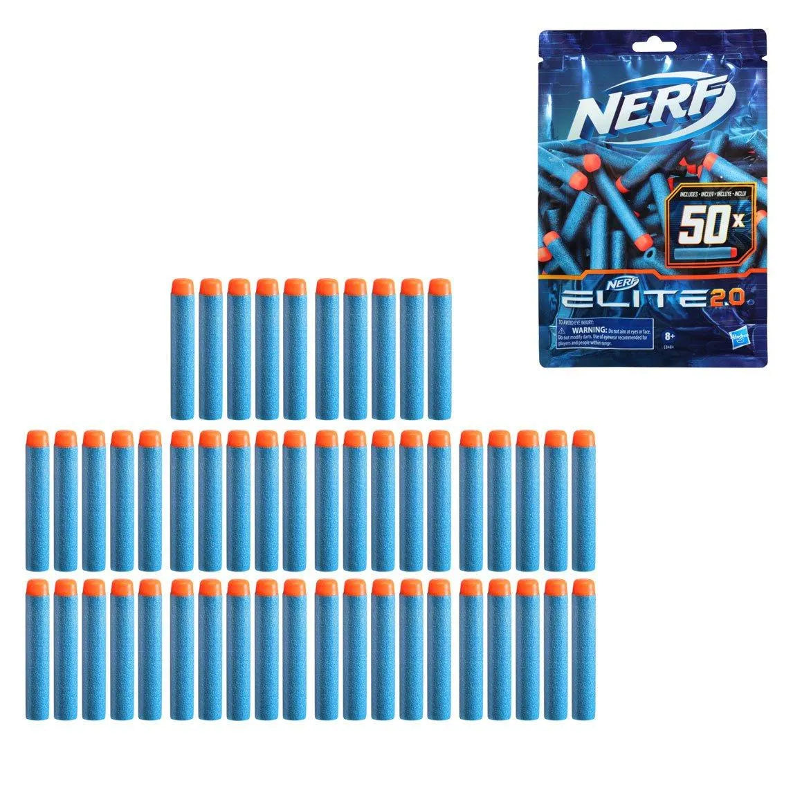 Nerf Elite 2.0 50-Dart Refill Ammo Pack - Emmett's ToyStop