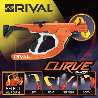 Nerf Rival Curve Shot Sideswipe XXI-1200 Blaster - Emmett's ToyStop