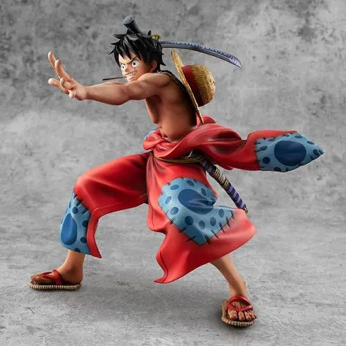 One Piece Portrait of Pirates Warriors Alliance Monkey D. Luffy Taro Version Statue - ReRun - Emmett's ToyStop