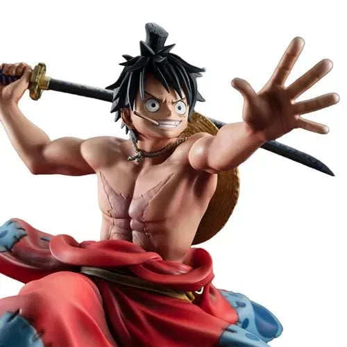 One Piece Portrait of Pirates Warriors Alliance Monkey D. Luffy Taro Version Statue - ReRun - Emmett's ToyStop