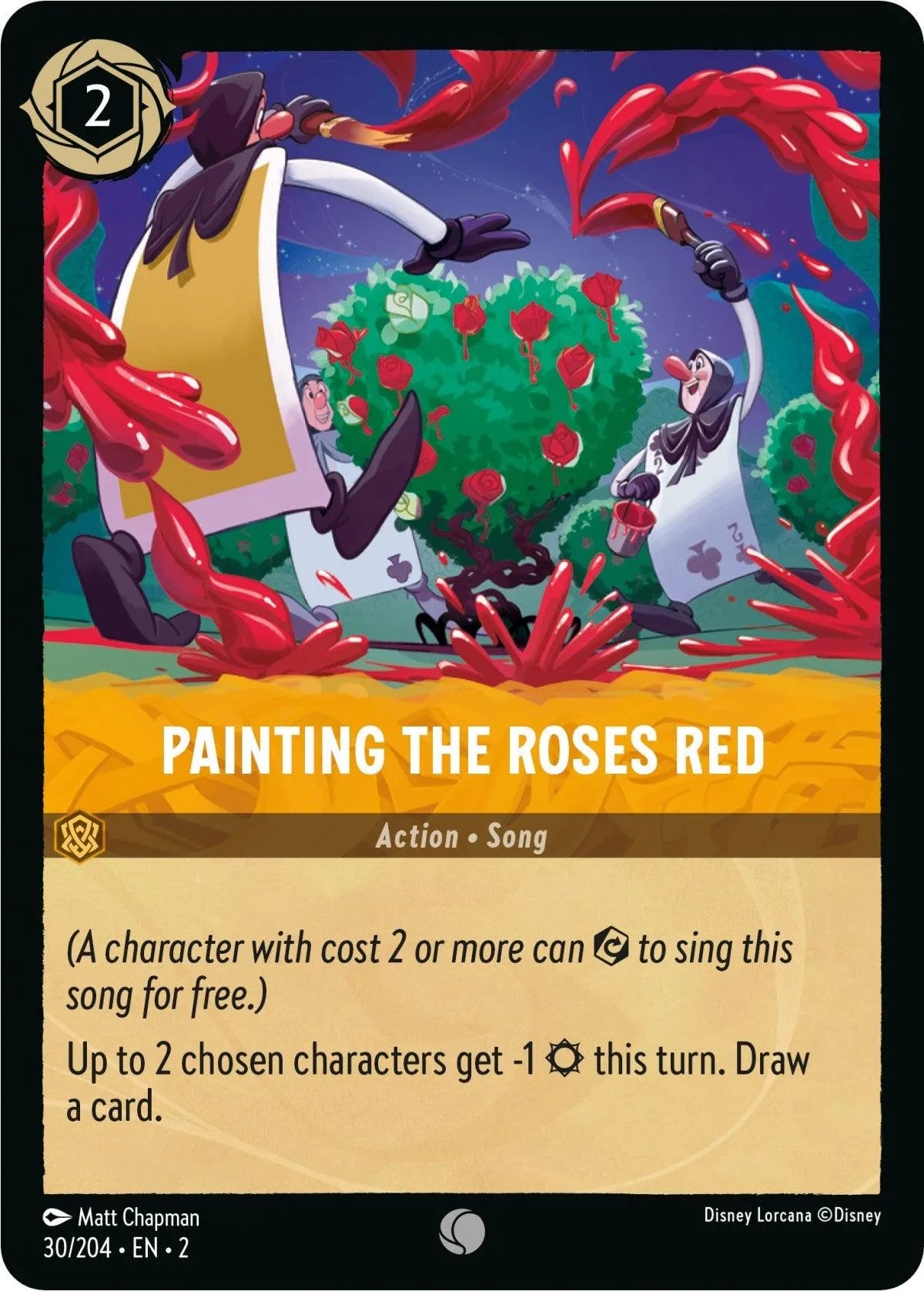 Painting the Roses Red (30/204) [Rise of the Floodborn] - Emmett's ToyStop