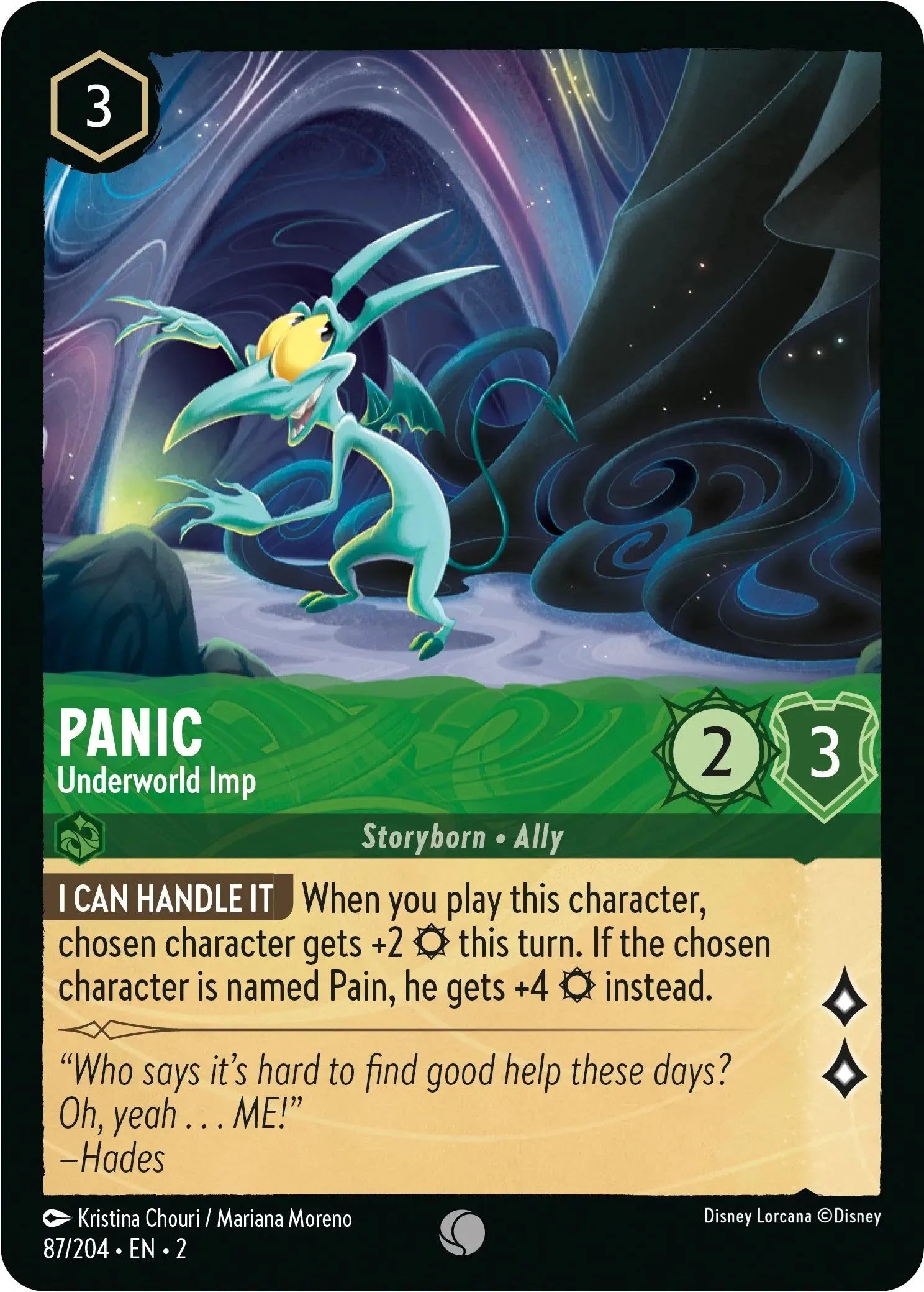 Panic - Underworld Imp (87/204) [Rise of the Floodborn] - Emmett's ToyStop