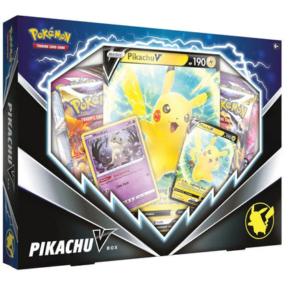 Pikachu V Box - Emmett's ToyStop