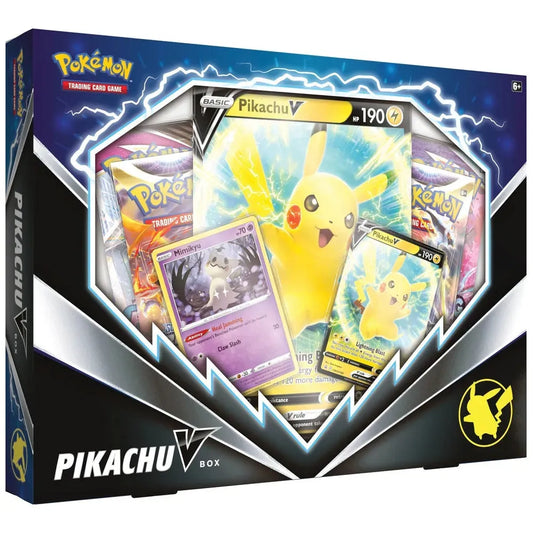 Pikachu V Box - Emmett's ToyStop