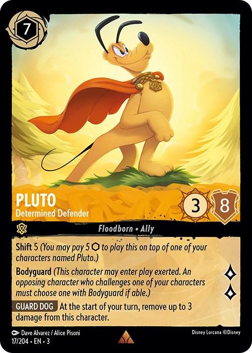 Pluto - Determined Defender (17/204) [Into the Inklands] - Emmett's ToyStop