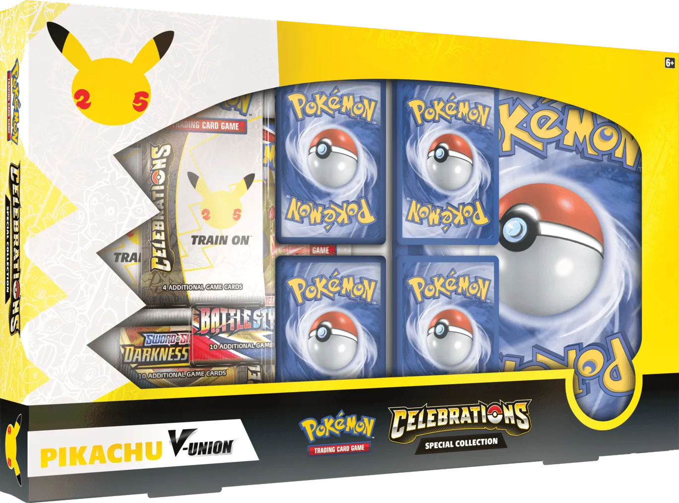 Pokemon Celebrations Pikachu V-Union Box - Emmett's ToyStop